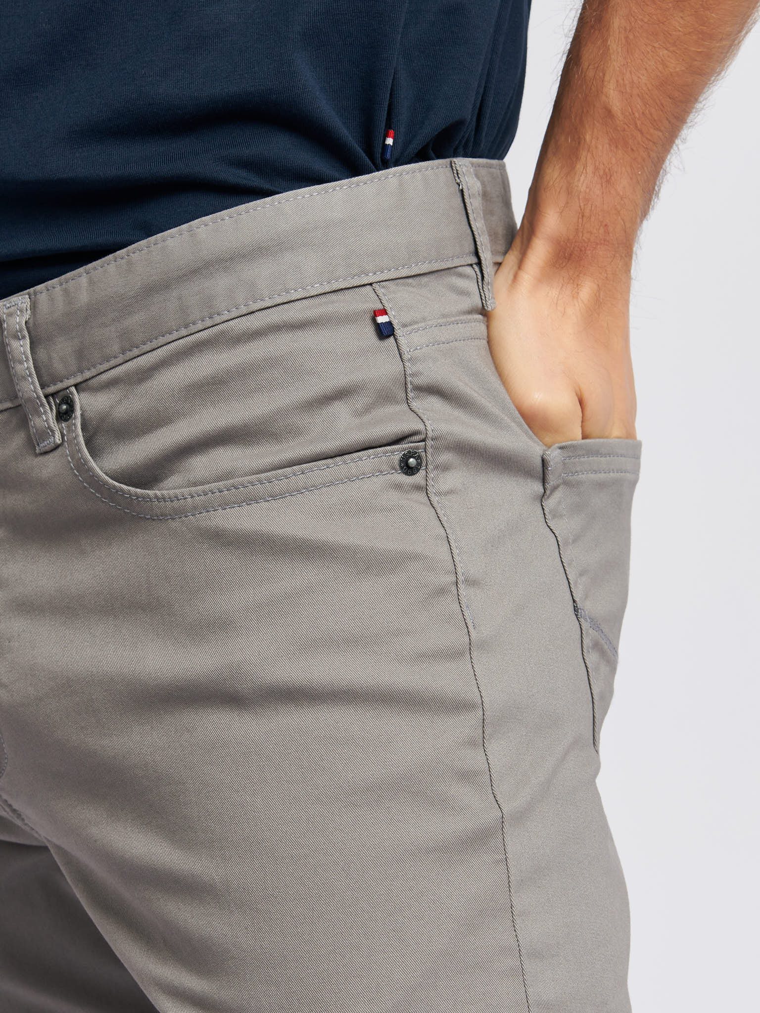 Mens Core 5 Pocket Trousers in December Sky