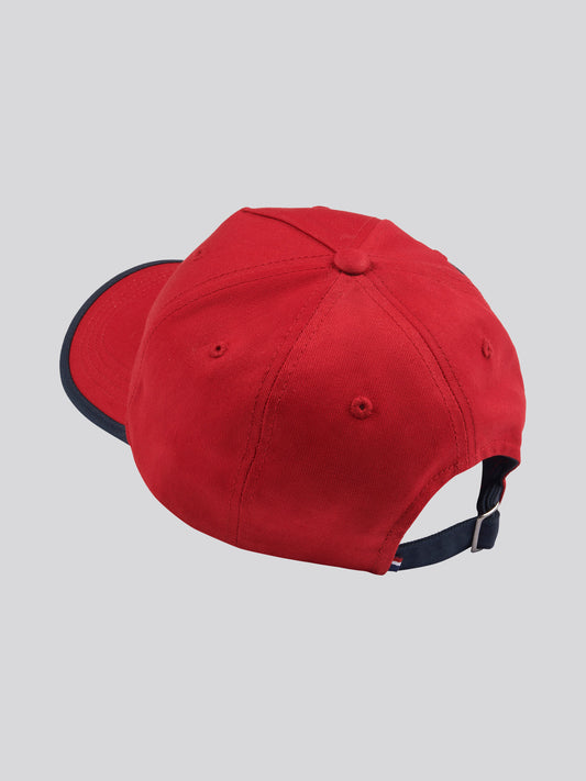 Mens Player 3 Baseball Cap in Haute Red