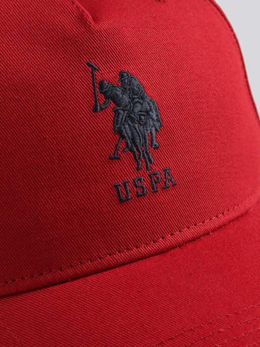 Mens Player 3 Baseball Cap in Haute Red