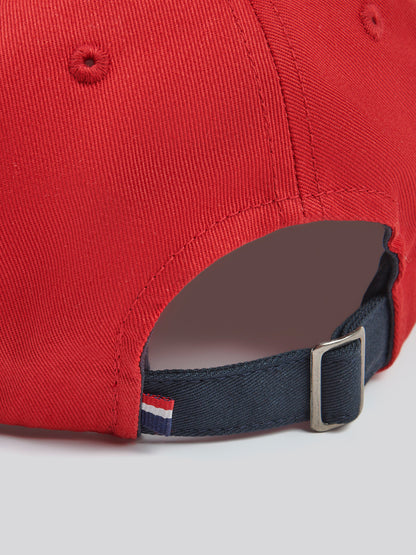 Mens Player 3 Baseball Cap in Haute Red