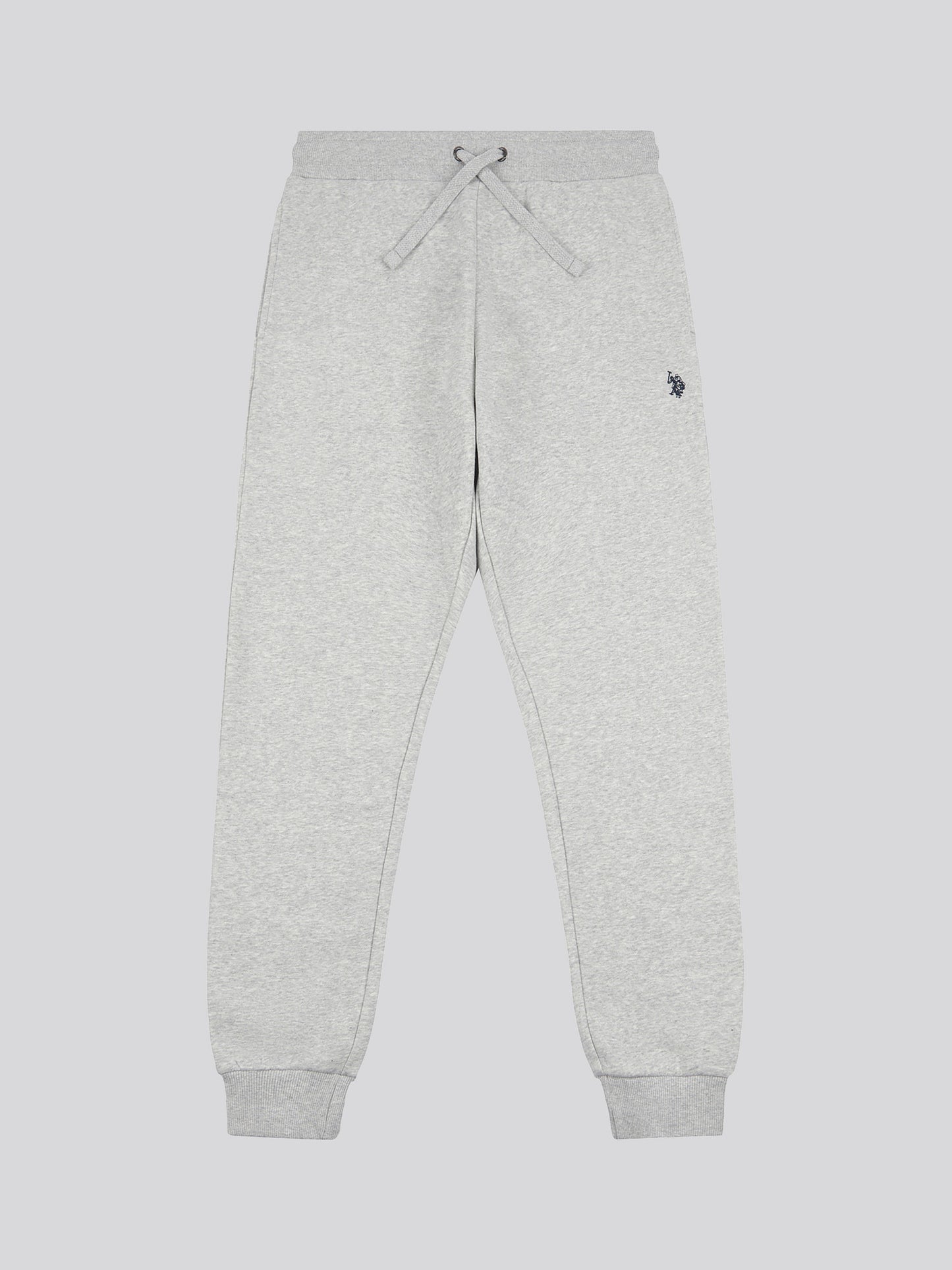 Mens Double Horsemen Jogger Mid Grey Marl