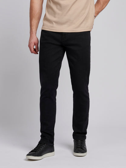 Mens Classic Fit Jean in Black Wash