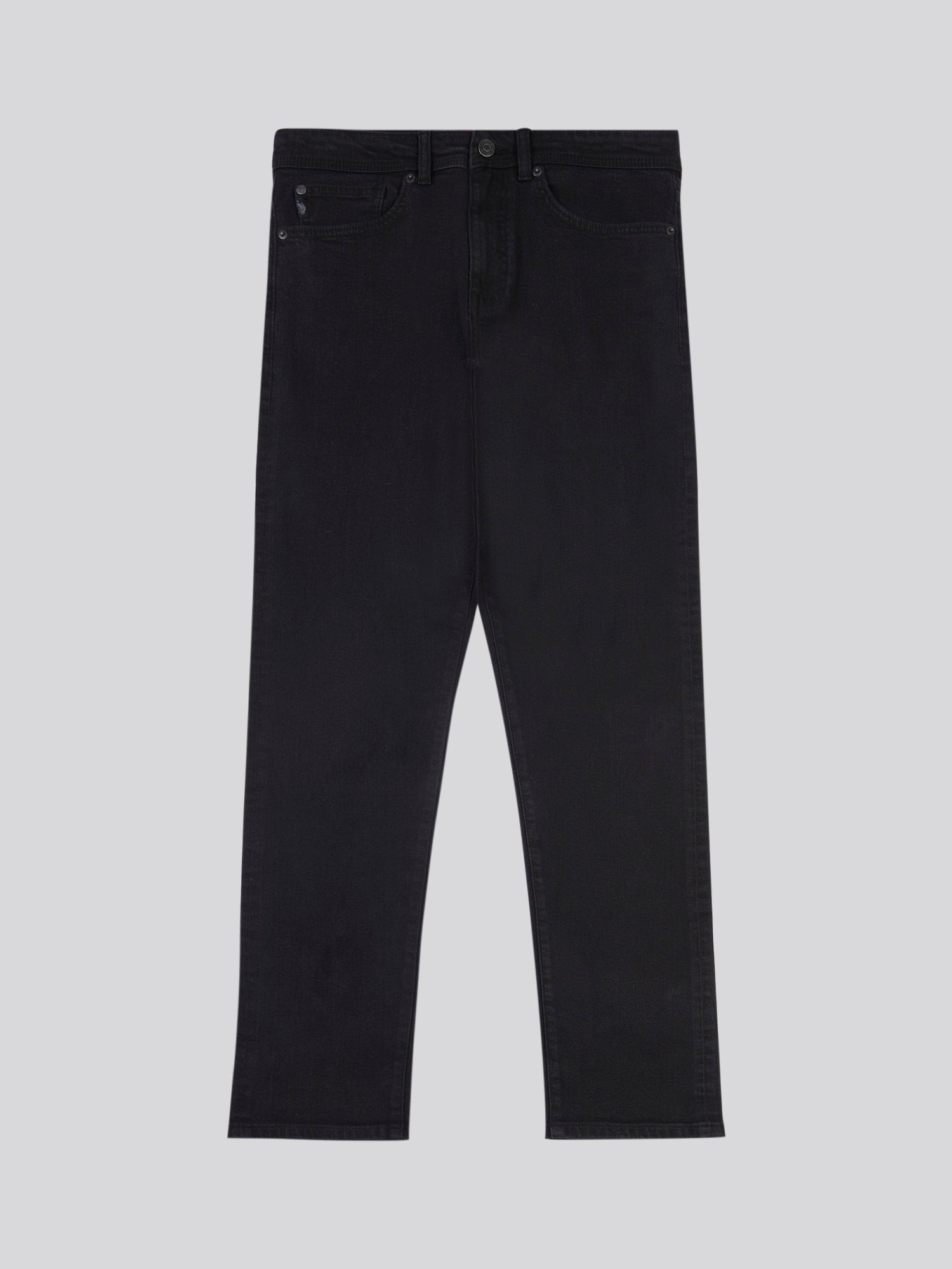 Mens Classic Fit Jean in Black Wash