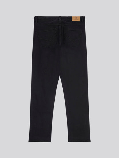 Mens Classic Fit Jean in Black Wash