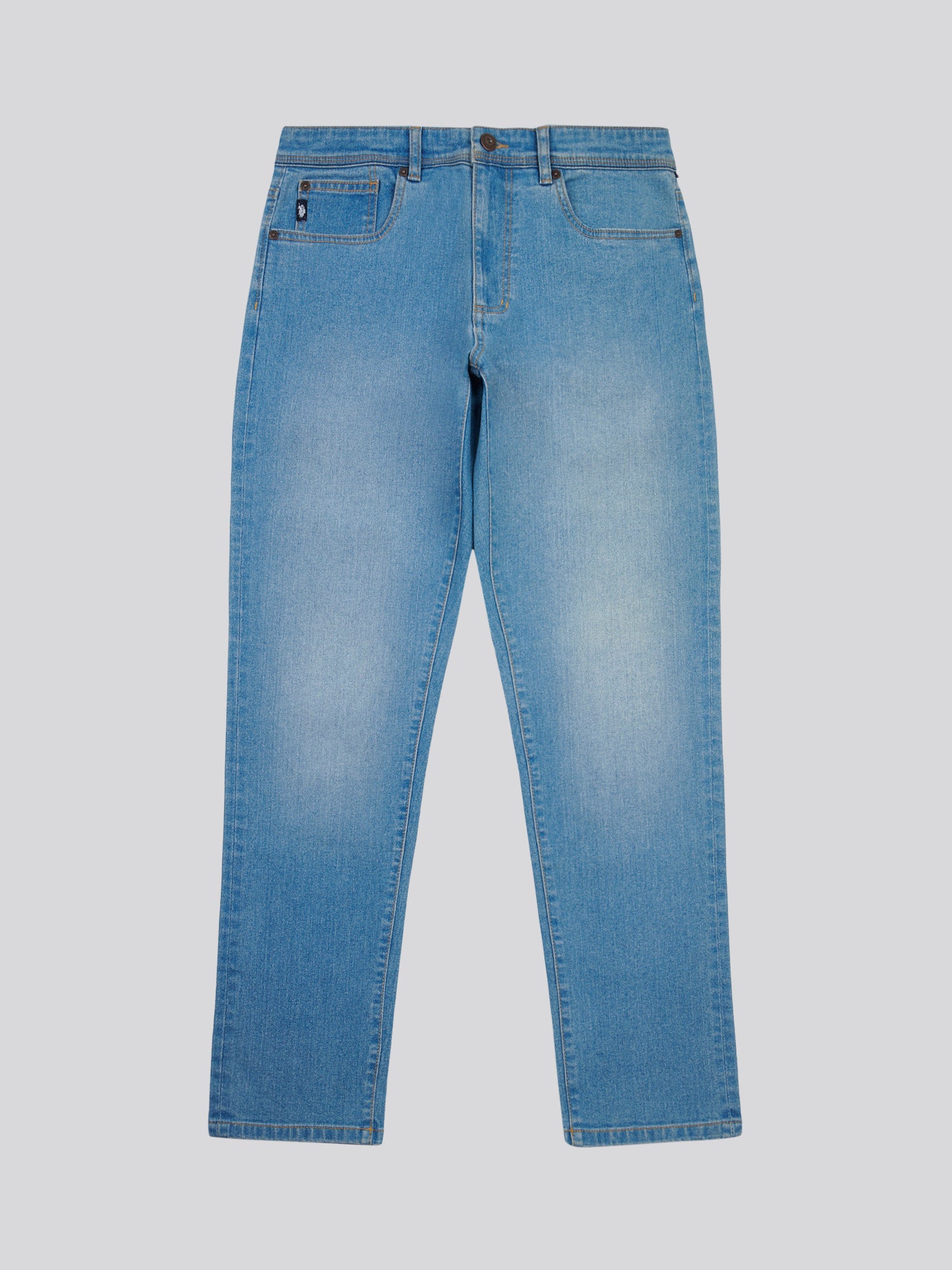 Mens Classic Fit Jean in Mid Wash