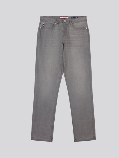 Mens Classic Fit Jean in Grey Wash