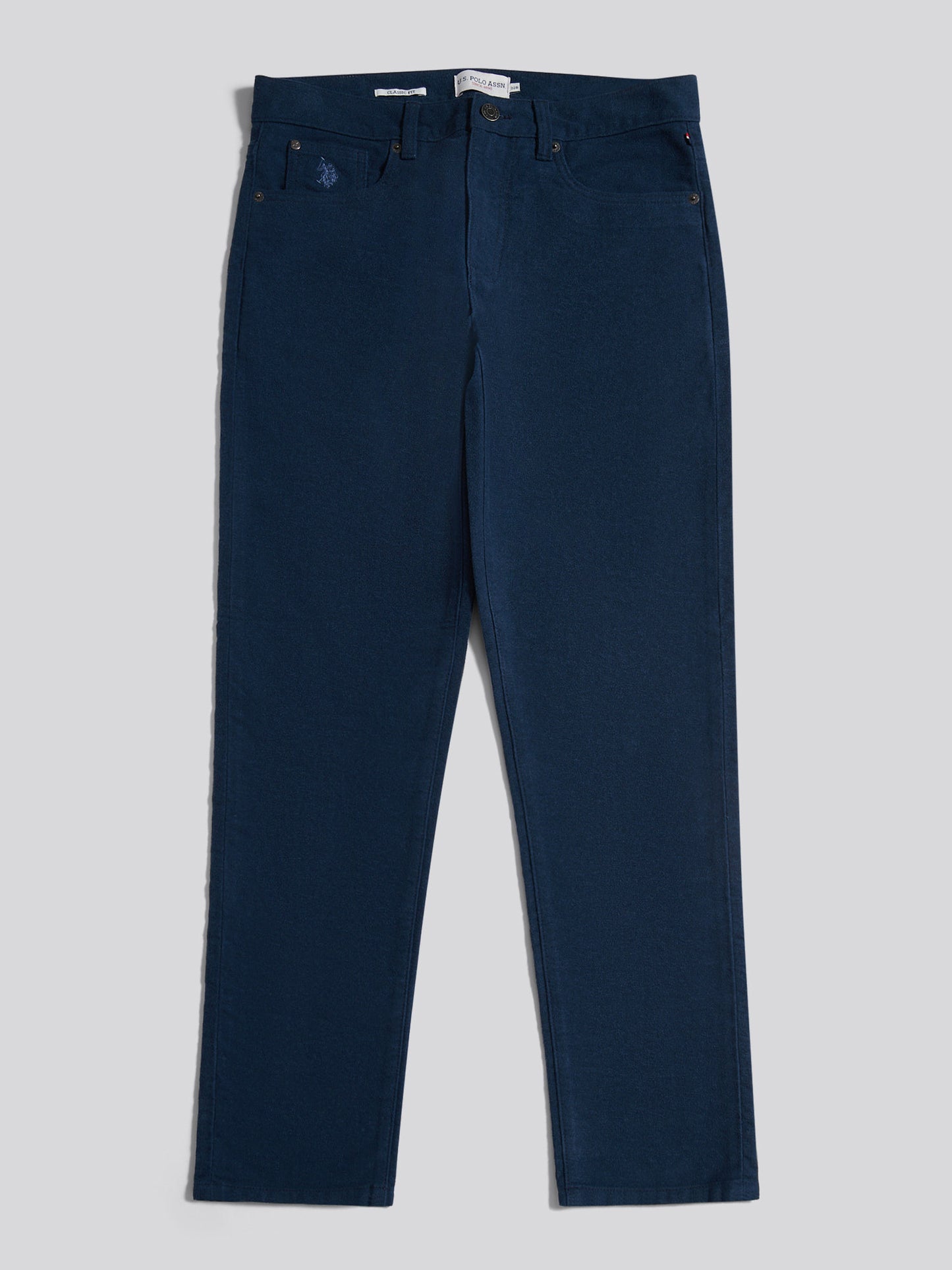 Mens Moleskin 5 Pocket Trouser in Dark Sapphire Navy