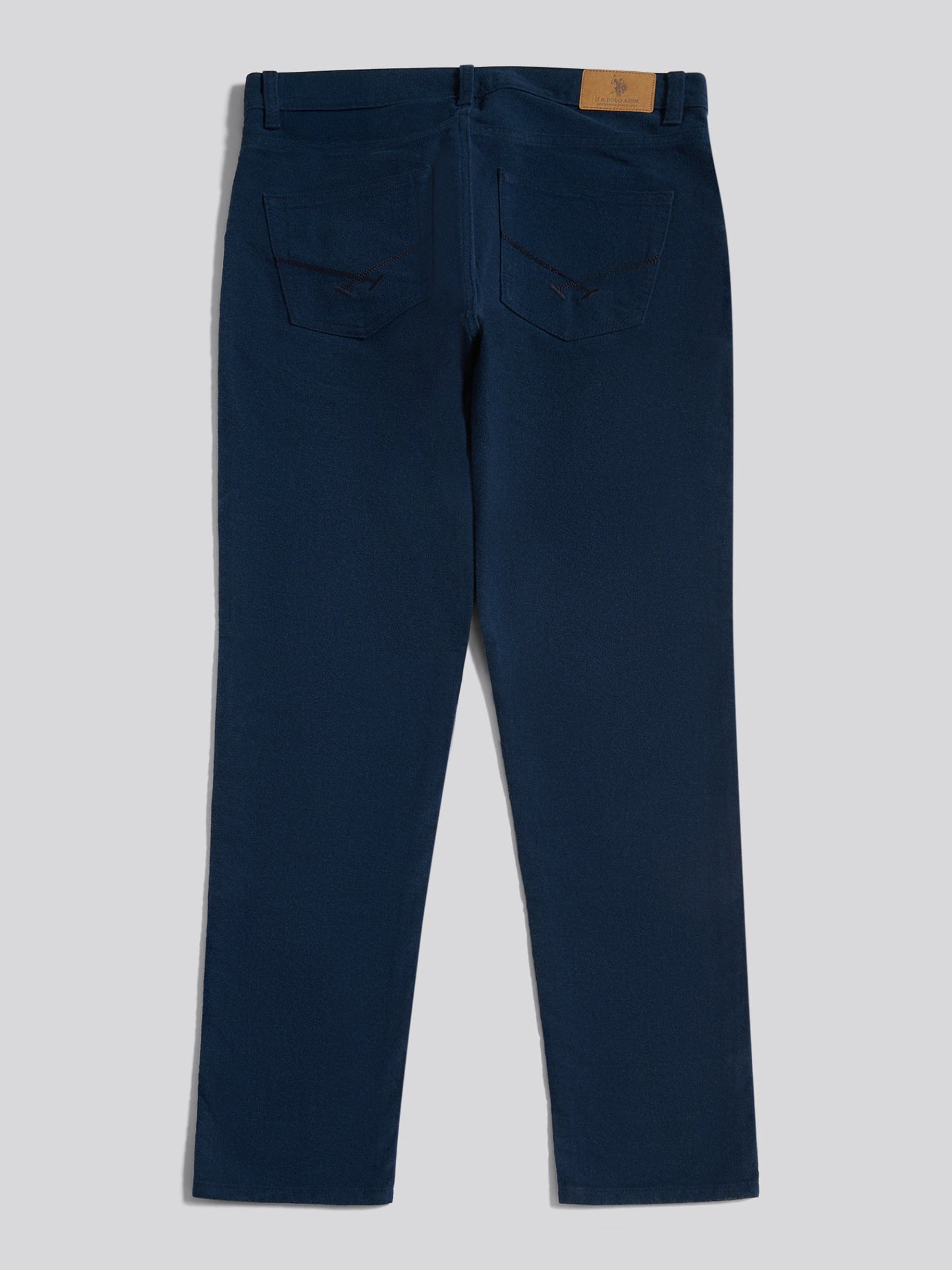 Mens Moleskin 5 Pocket Trouser in Dark Sapphire Navy