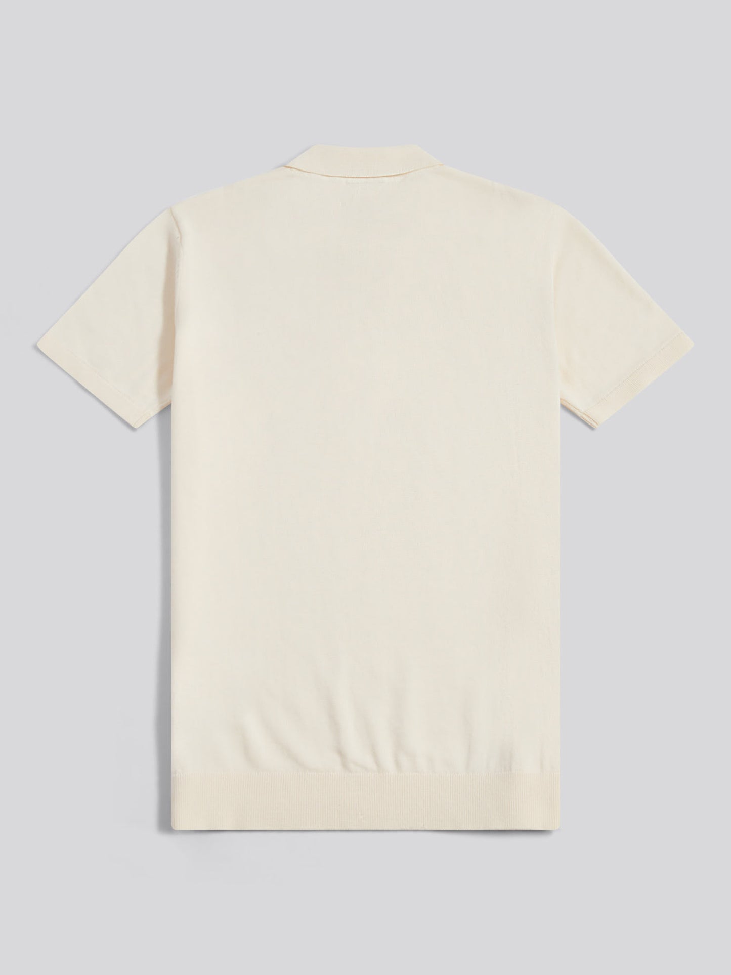 Mens Combed Cotton Polo Shirt Whisper White