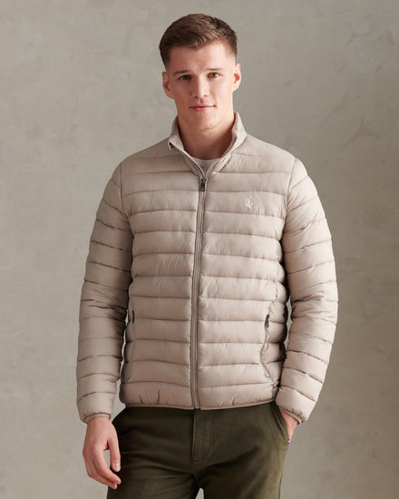 Mens Lightweight Bound Quilted Jacket Atmosphere