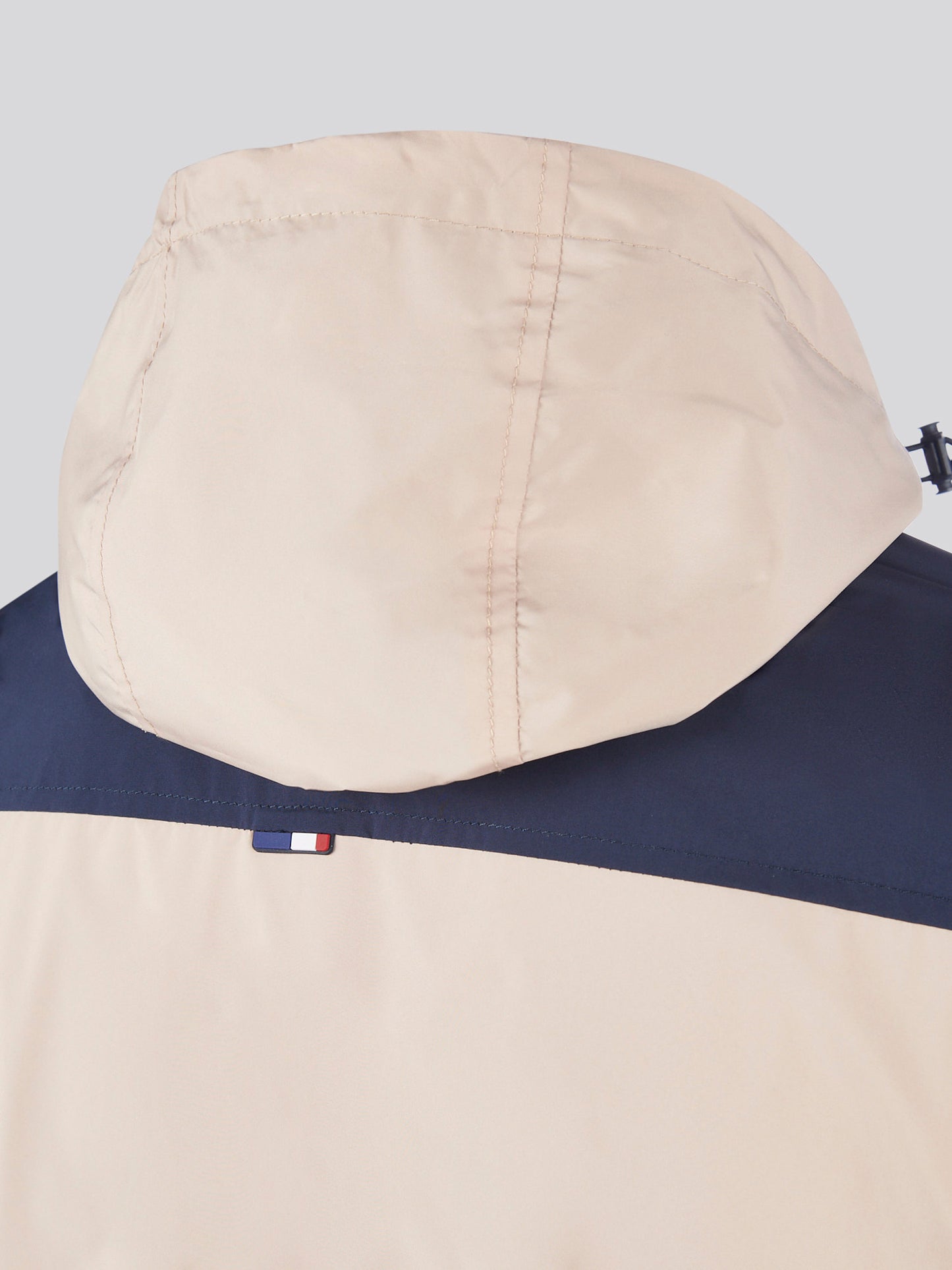 Mens Panelled Windbreaker Jacket in Doeskin