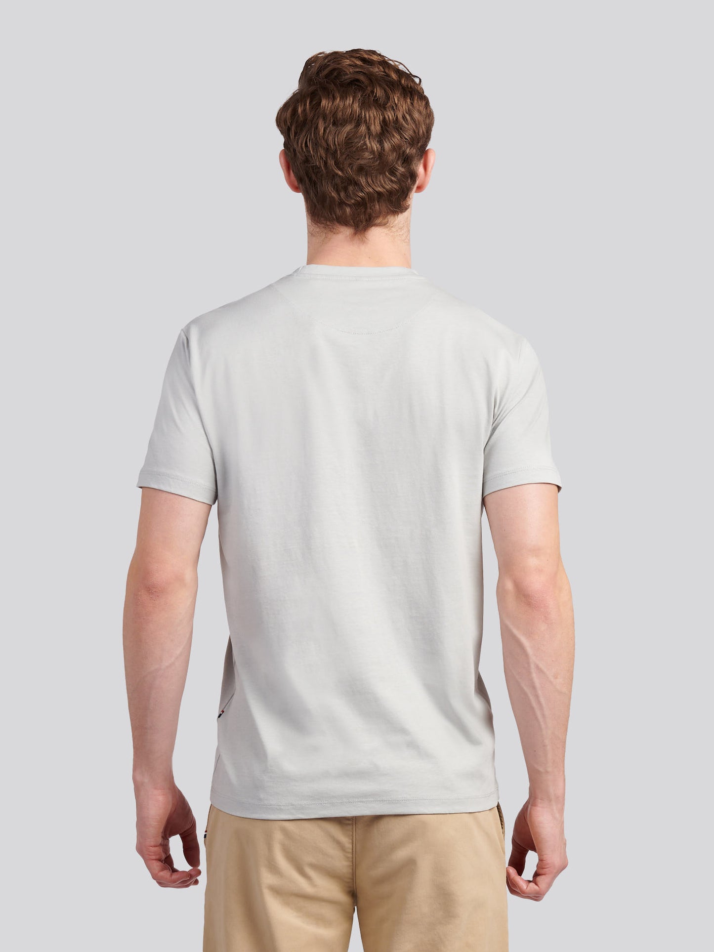 Mens Double Horsemen Graphic T-Shirt in High Rise