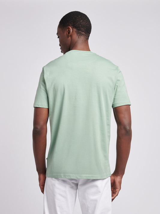 Mens Double Horsemen Graphic T-Shirt in Green Bay
