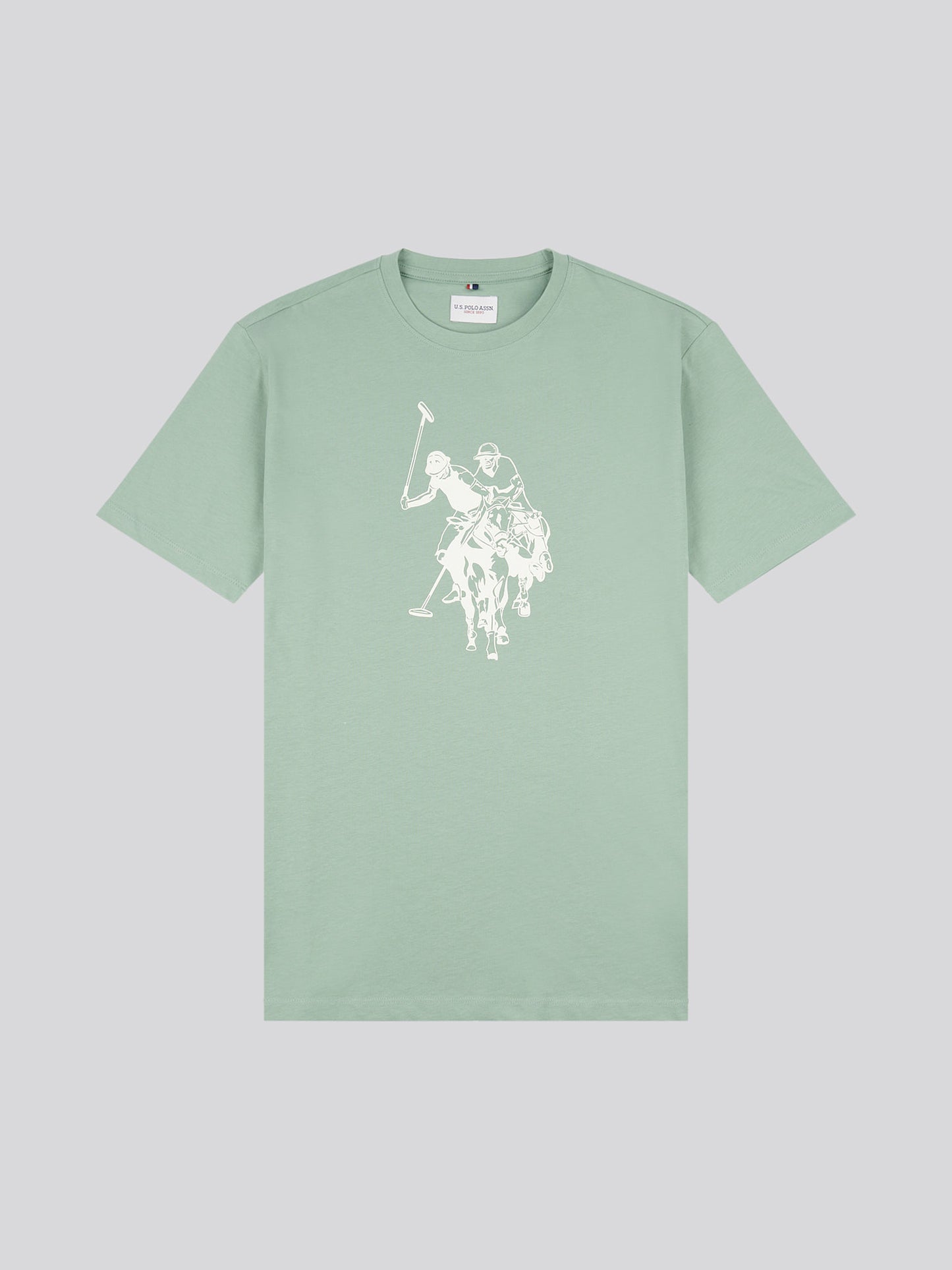Mens Double Horsemen Graphic T-Shirt in Green Bay