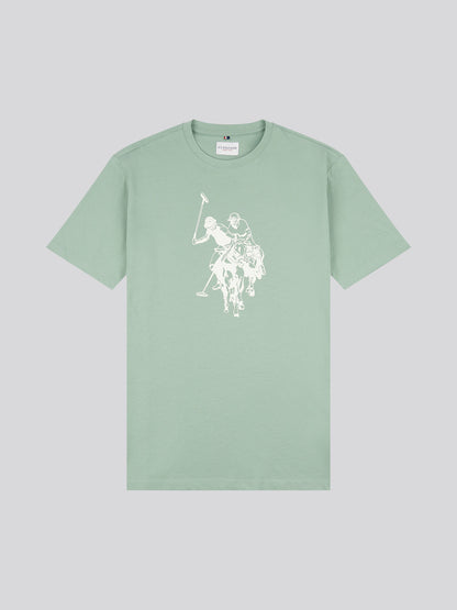Mens Double Horsemen Graphic T-Shirt in Green Bay