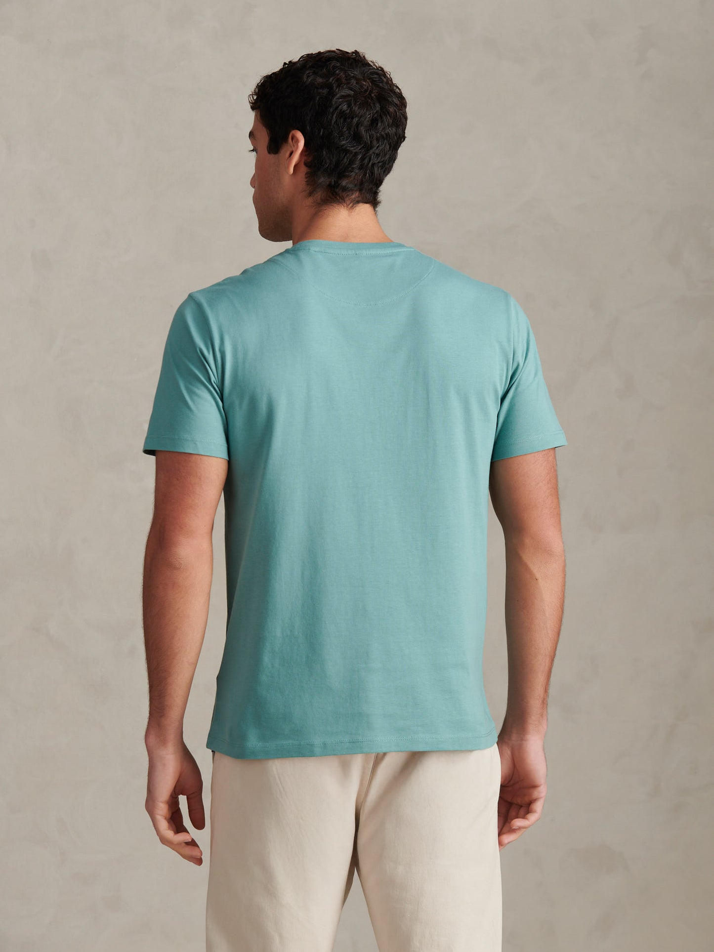 Mens USPA Print Graphic T-Shirt in Arctic