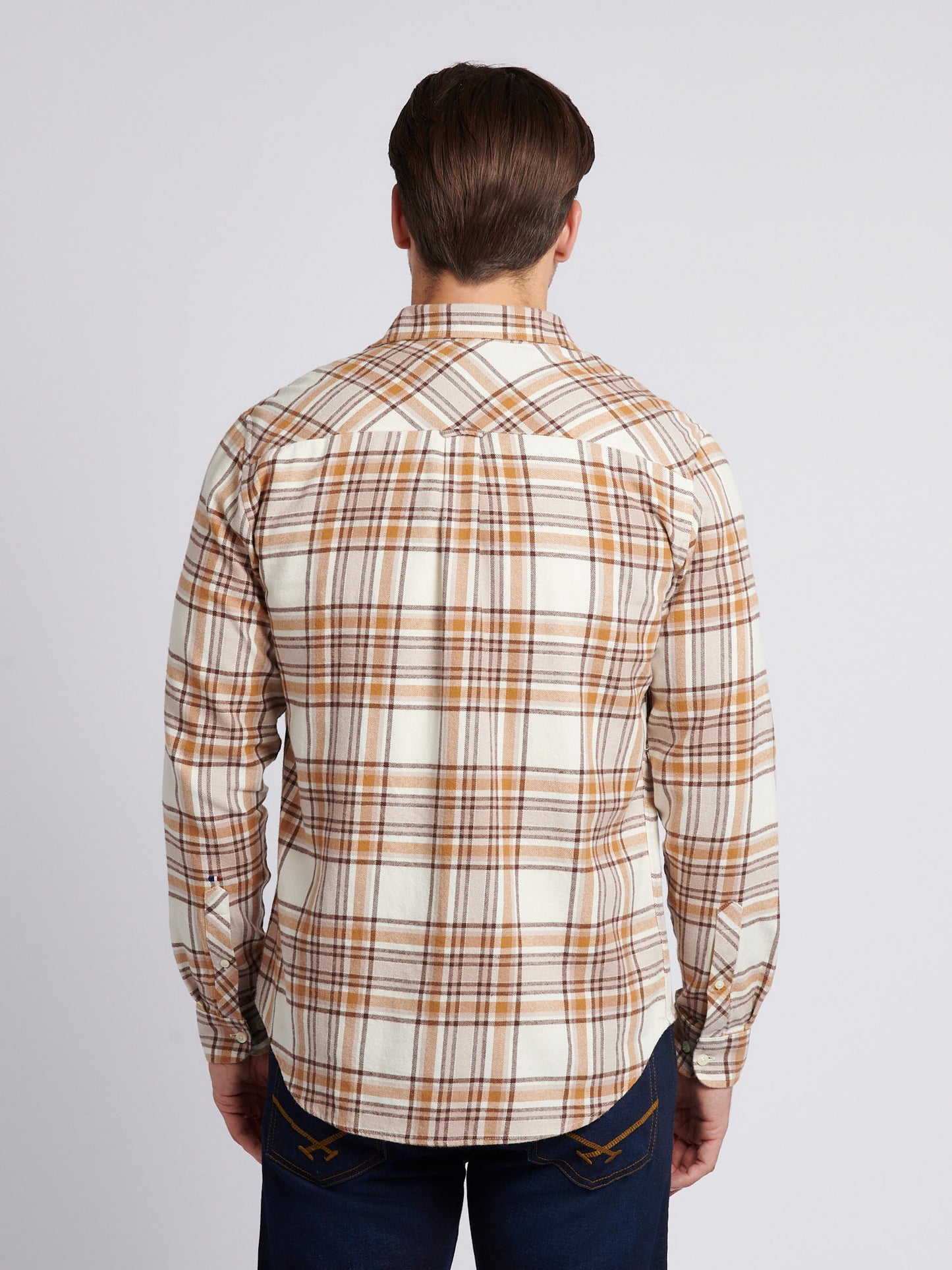 Mens Checked Shirt in Atmosphere