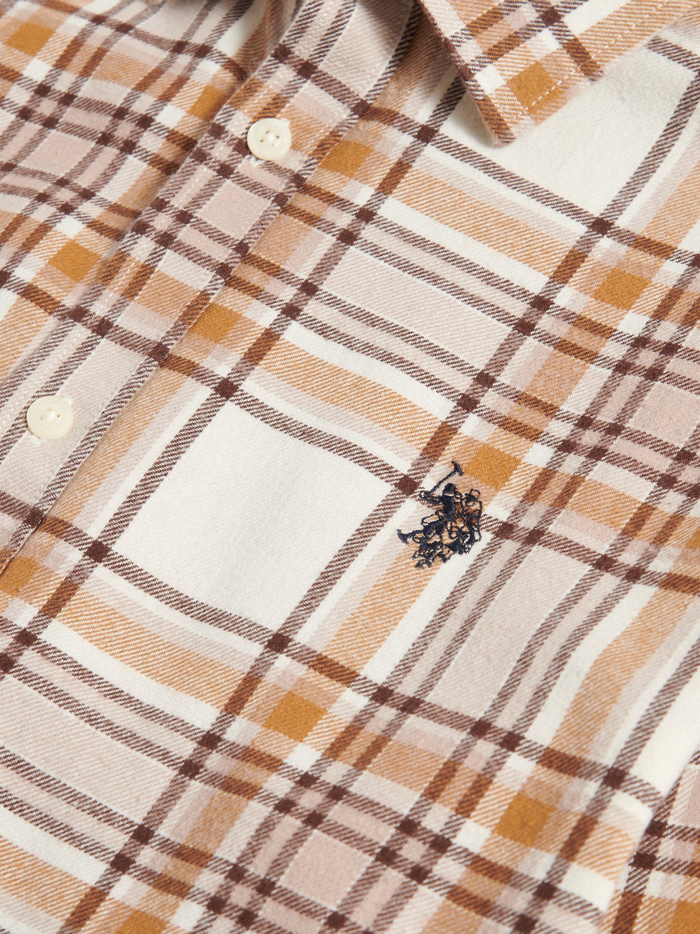 Mens Checked Shirt in Atmosphere