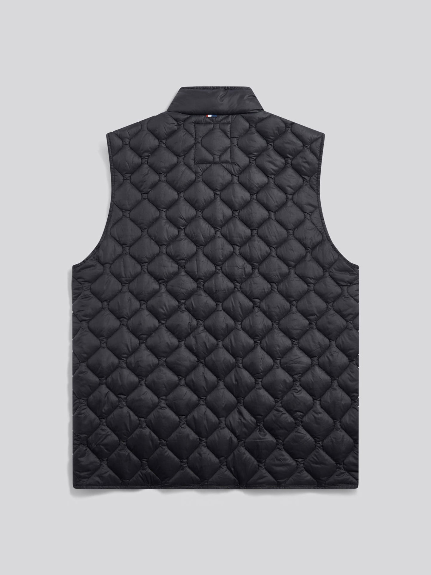 Mens Onion Quilt Lightweight Gilet in Black