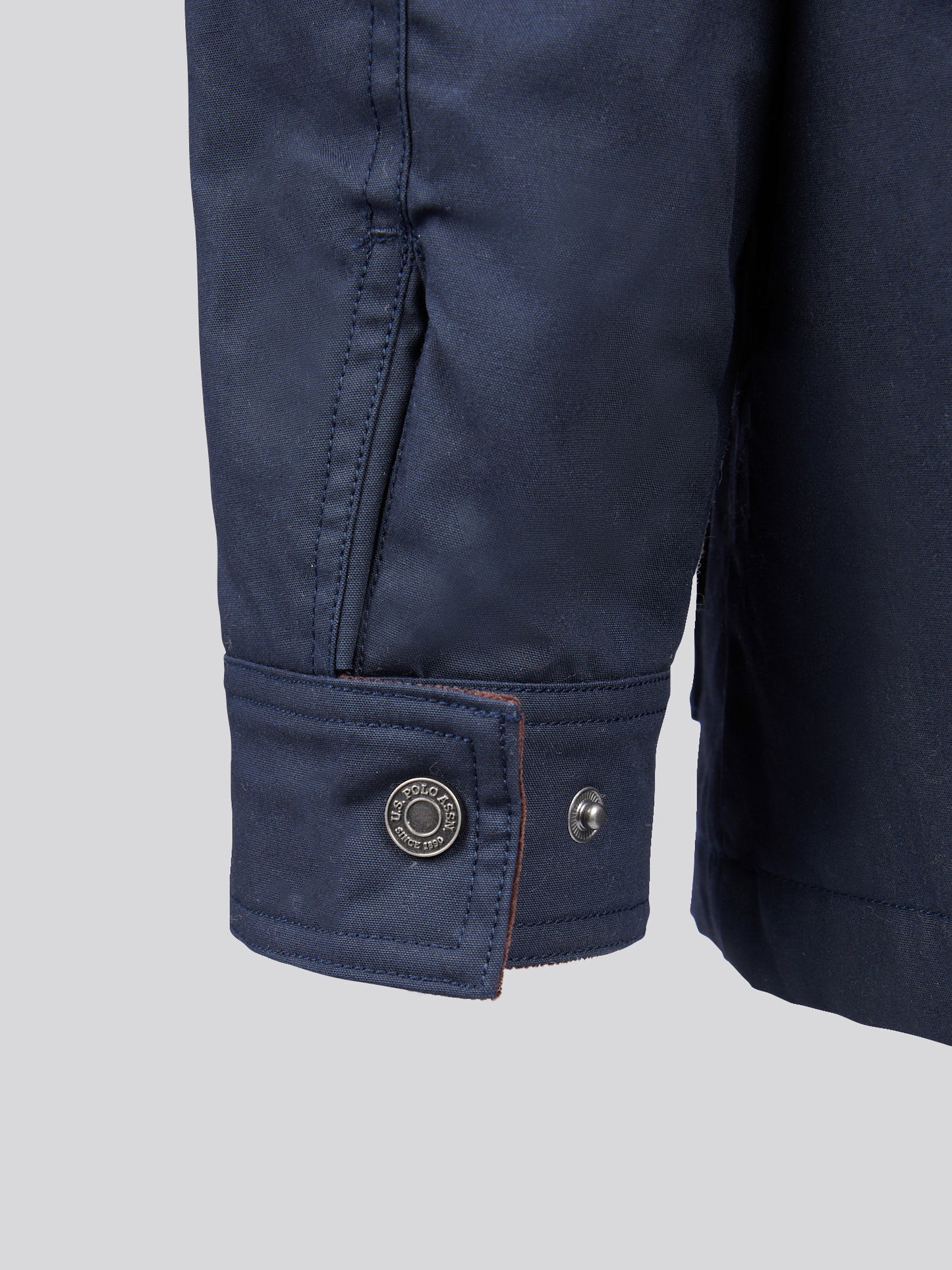 Mens Canvas Country Collared Jacket in Dark Sapphire Navy