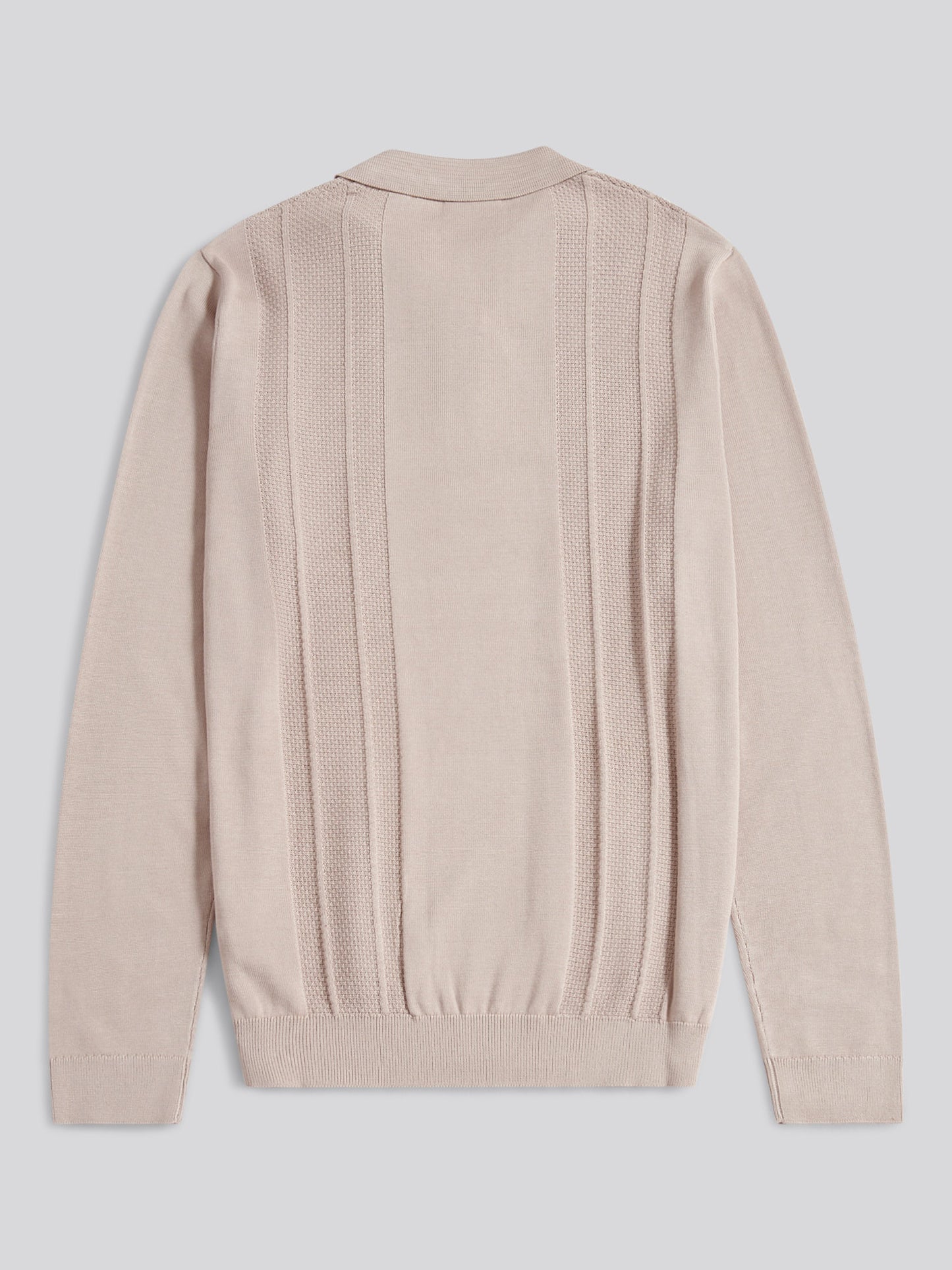 Mens Signature Smart Texture Polo Shirt in Atmosphere