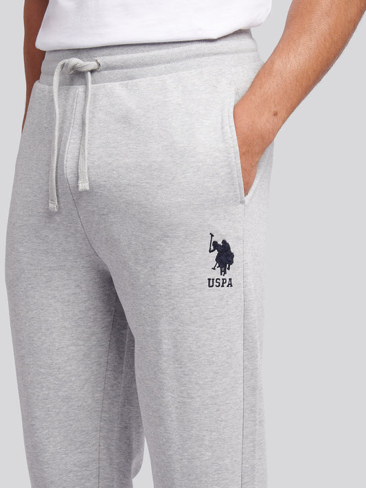Mens Player 3 Loopback Jogger in Mid Grey Marl