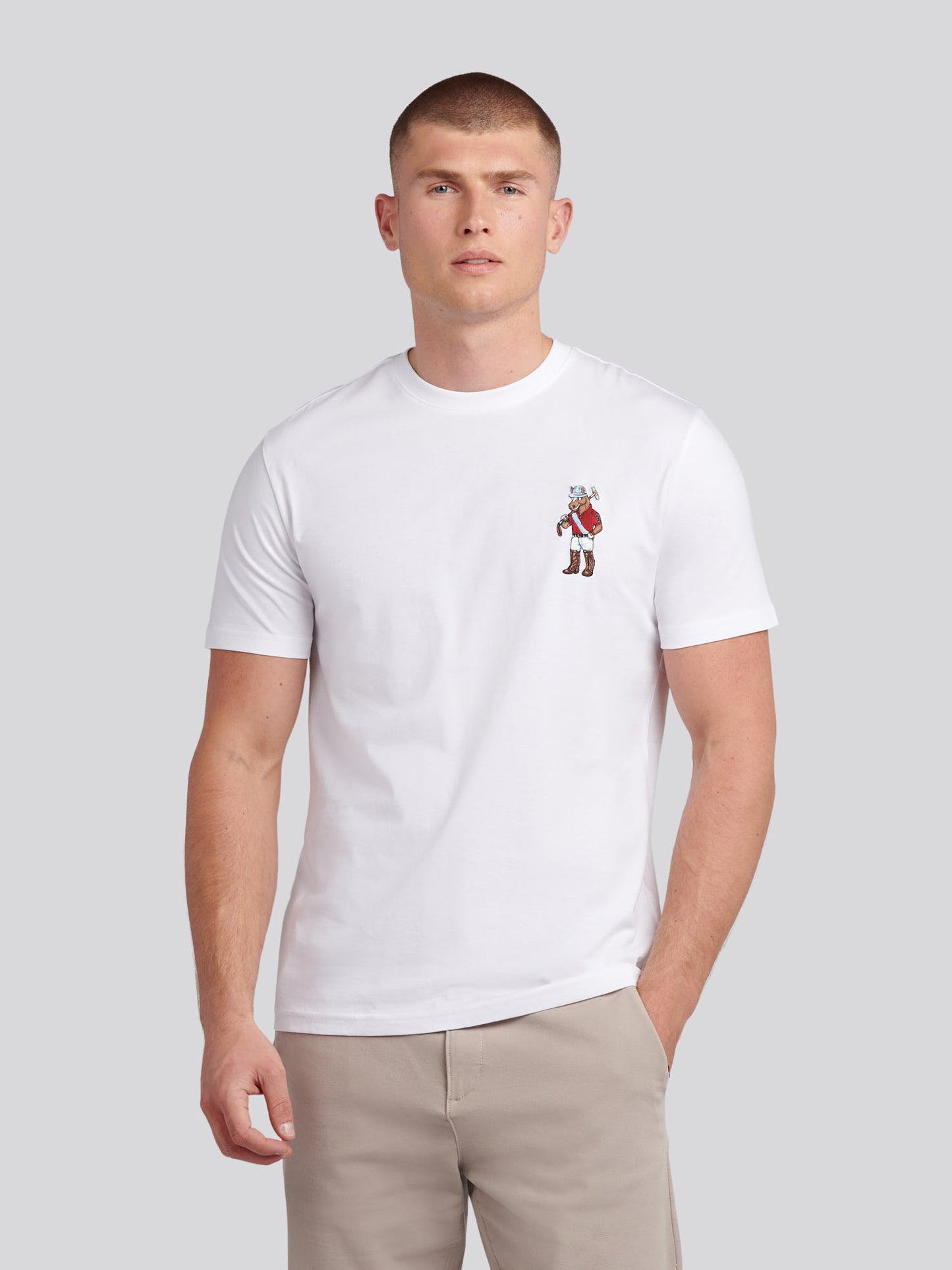 Mens Chuck T-Shirt in Bright White