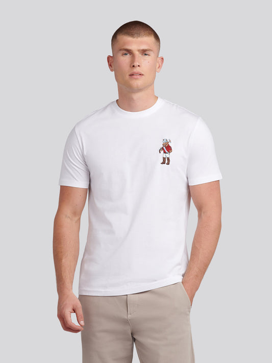 Mens Chuck T-Shirt in Bright White