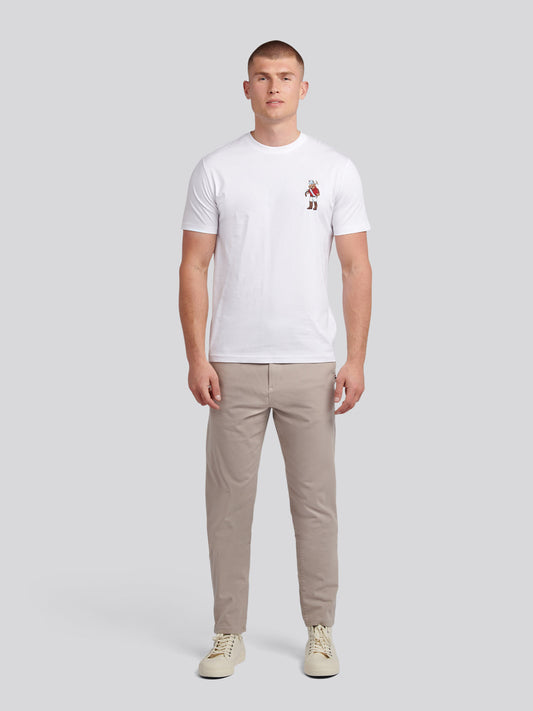 Mens Chuck T-Shirt in Bright White