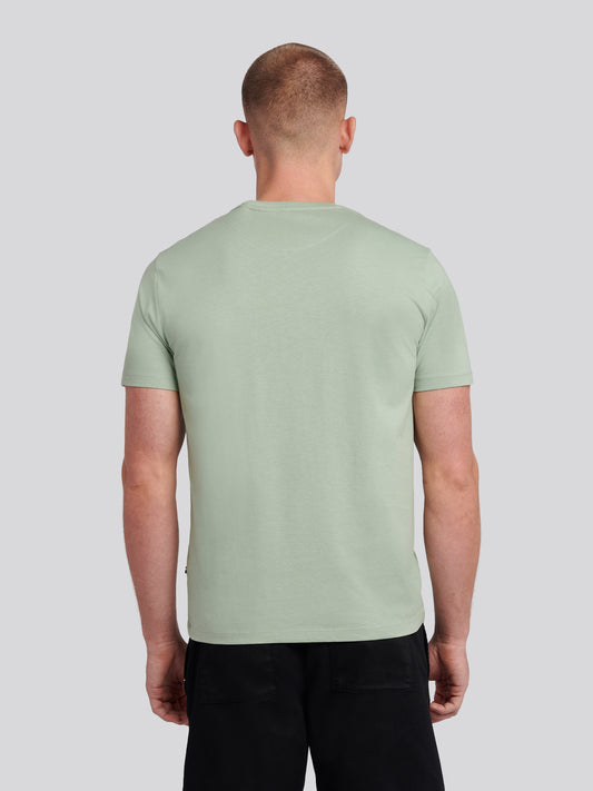 Mens Heritage Graphic T-Shirt in Iceberg Green