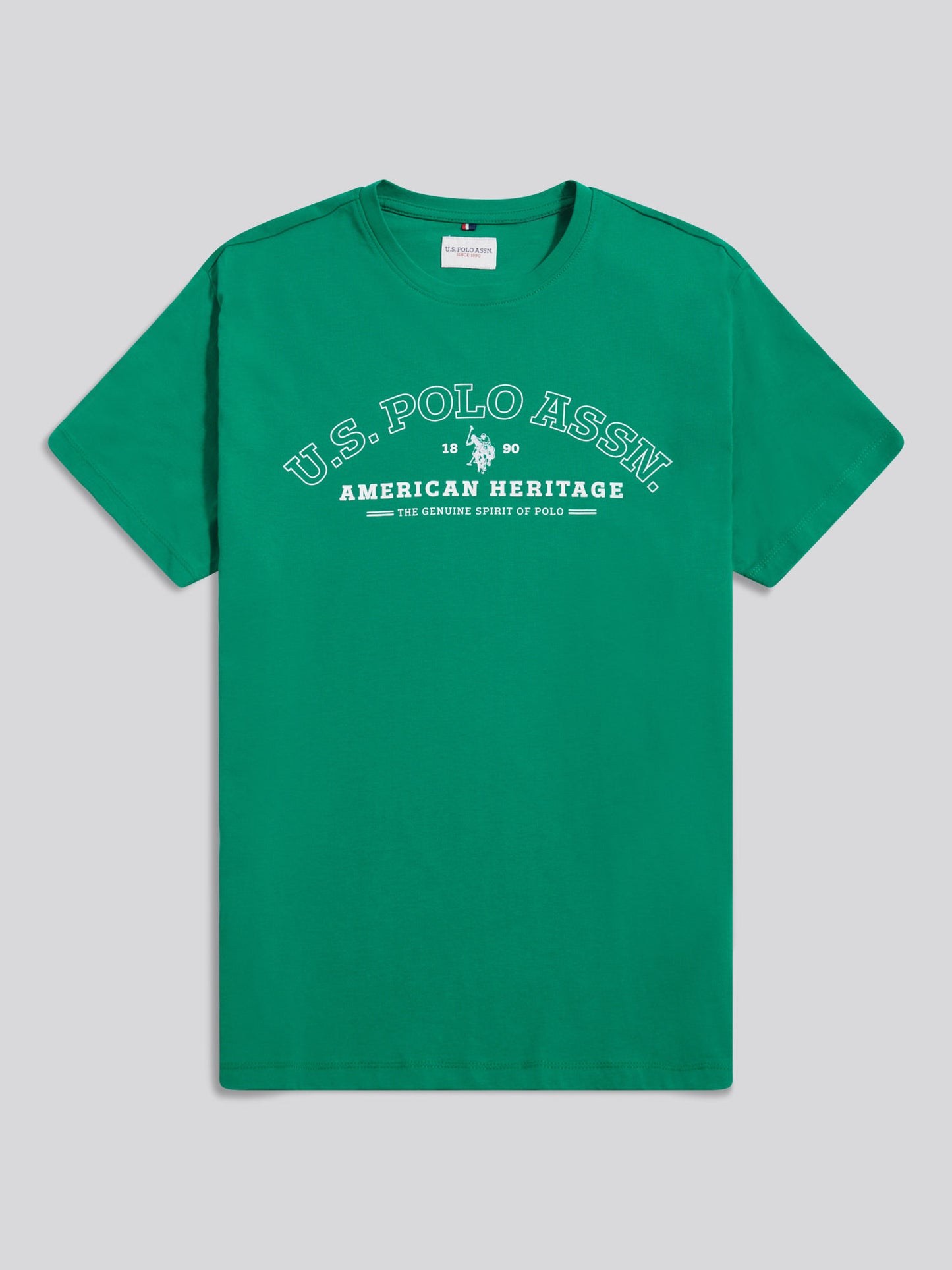 Mens Heritage Graphic T-Shirt in Lush Meadow