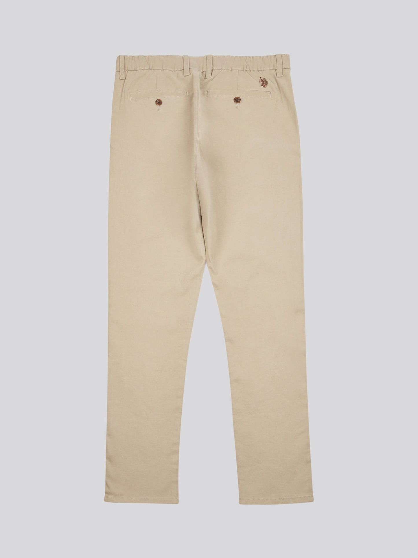 Mens Comfort Waist Classic Chino Trench Coat