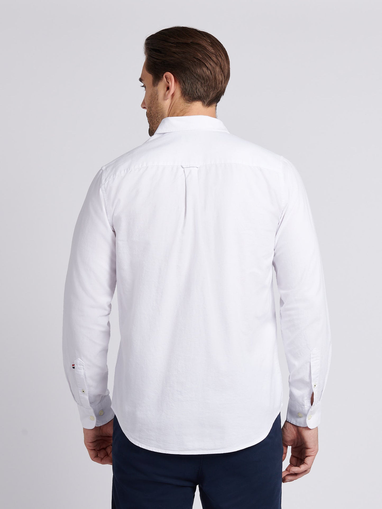 Mens Chuck Oxford Shirt in Bright White