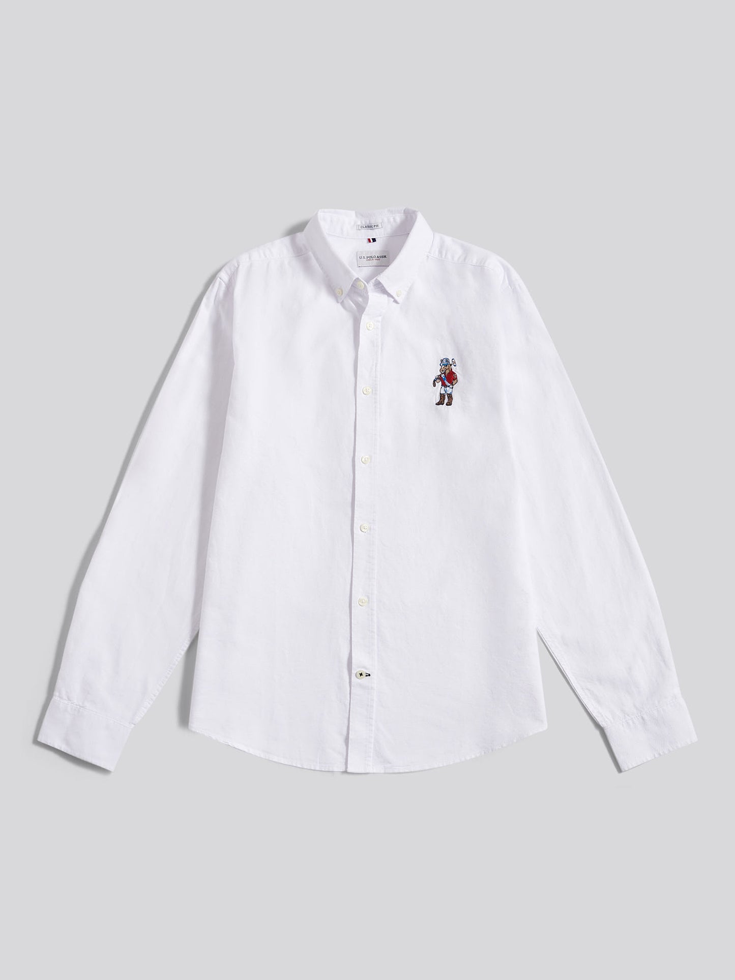 Mens Chuck Oxford Shirt in Bright White