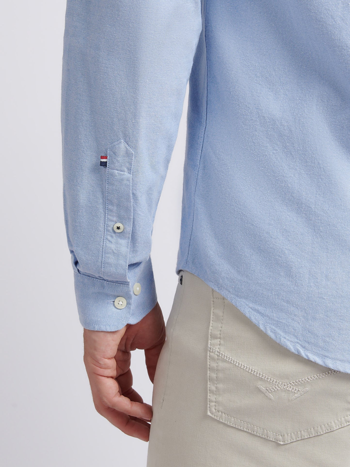 Mens Chuck Oxford Shirt in Blue Yonder