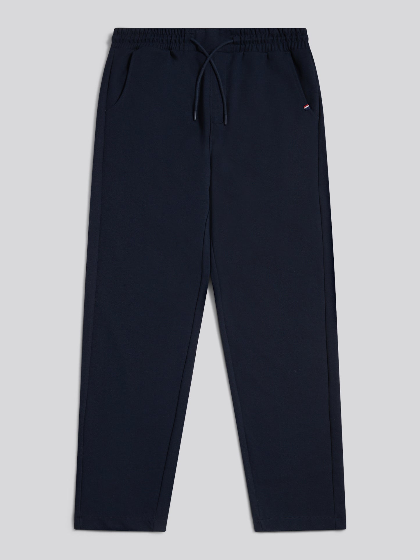 Mens Jersey Double Horsemen Trousers Dark Sapphire Navy