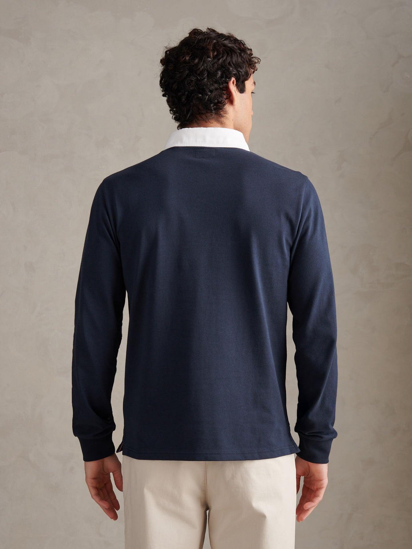 Mens Chuck Rugby in Dark Sapphire Navy