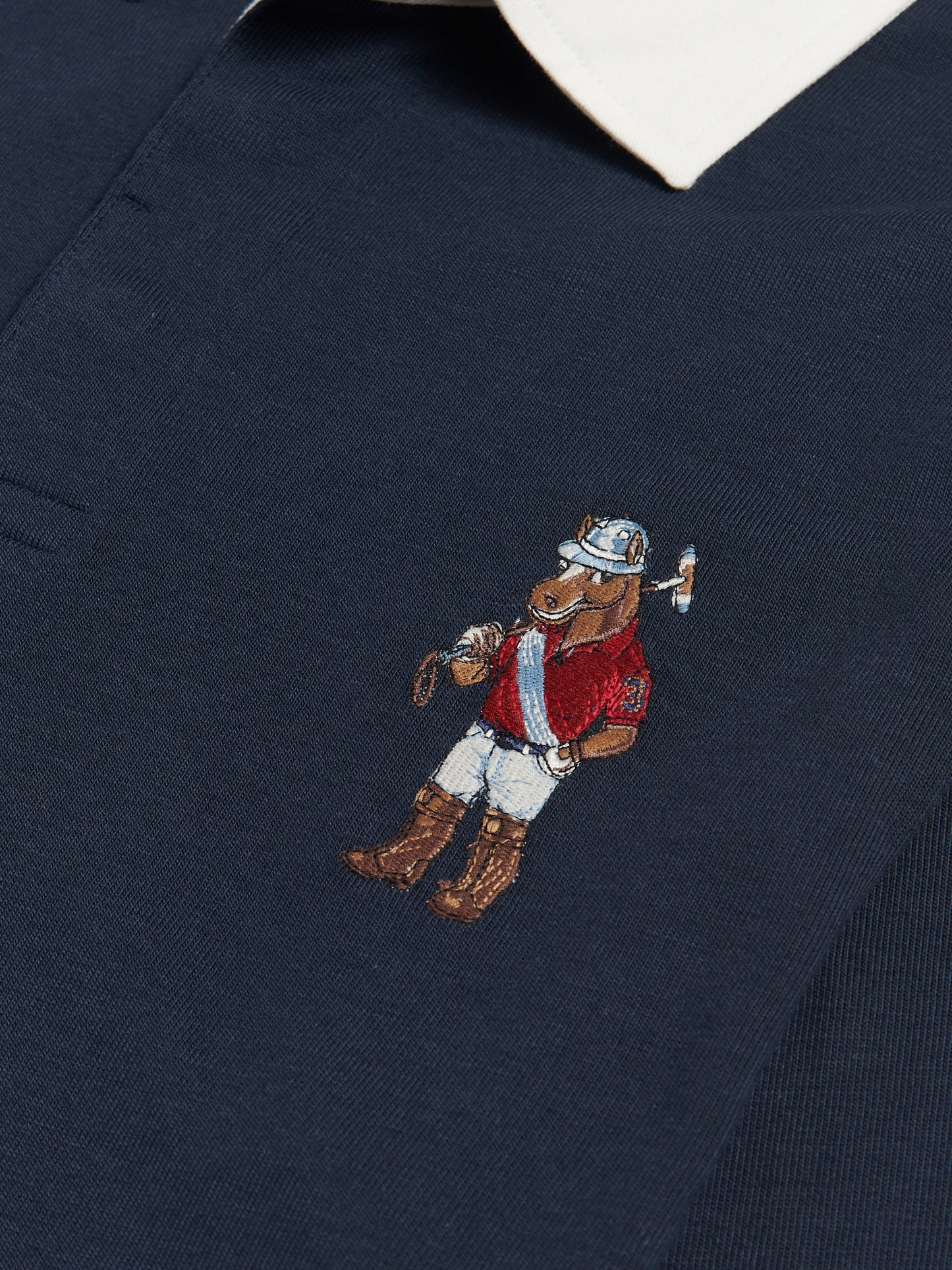 Mens Chuck Rugby in Dark Sapphire Navy