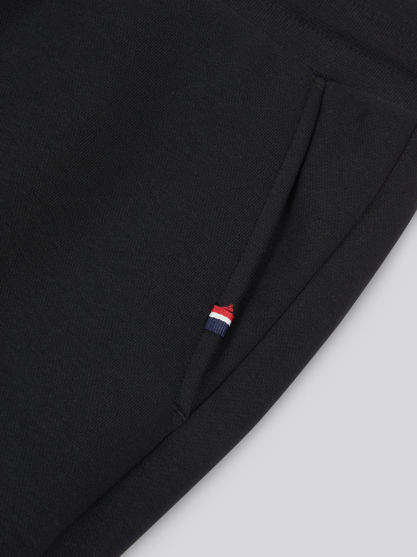 Mens Double Horsemen Cargo Sweat Jogger in Black