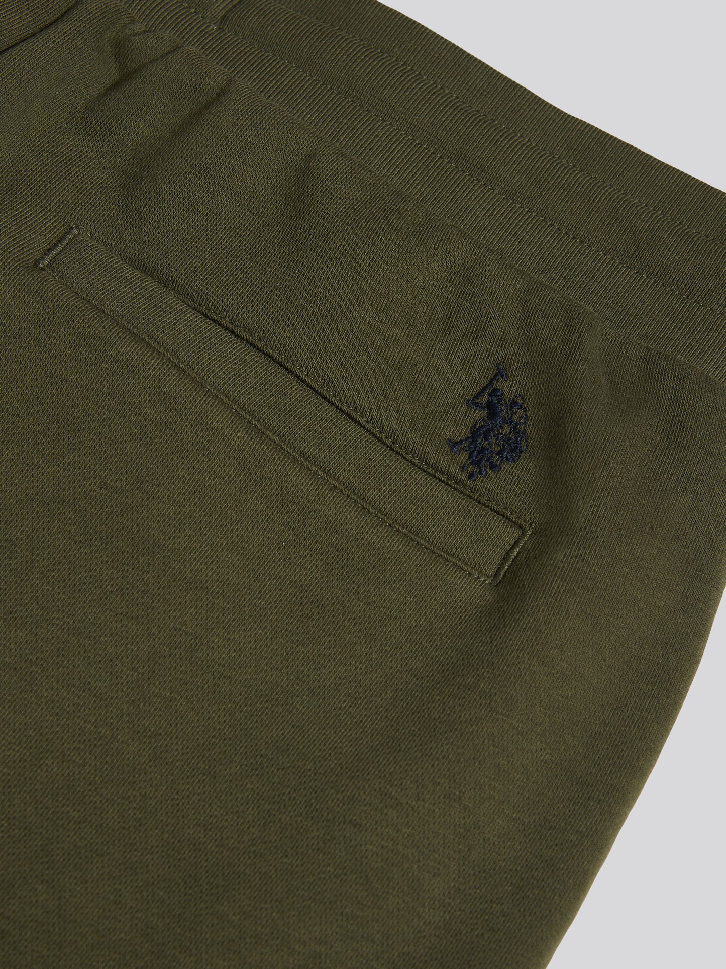 Mens Double Horsemen Cargo Sweat Jogger in Forest Night