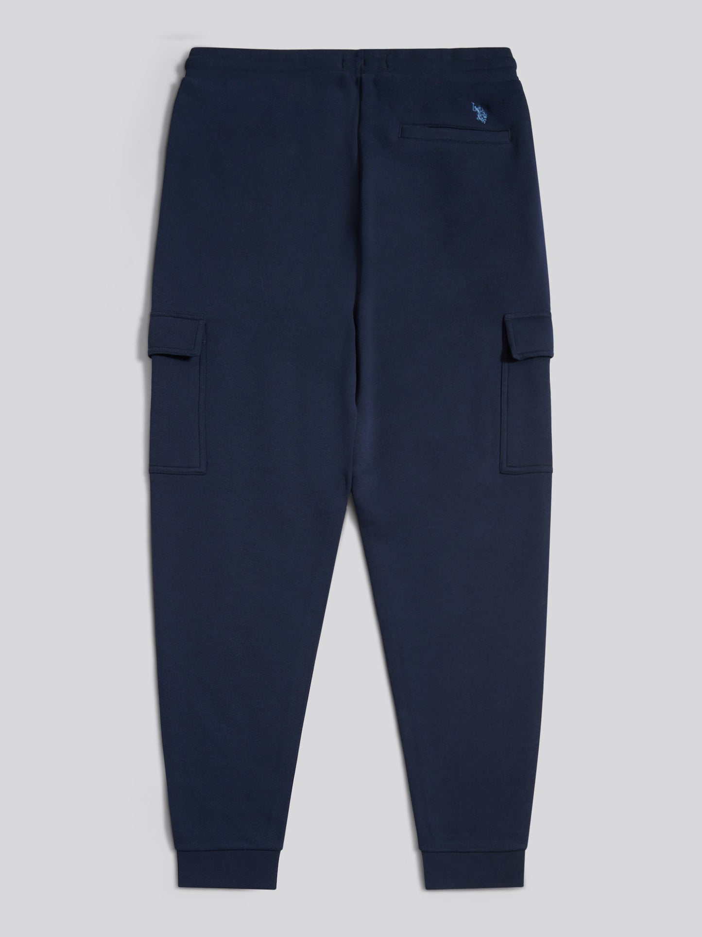 Mens Double Horsemen Cargo Sweat Jogger in Dark Sapphire Navy / Moonlight Blue DHM