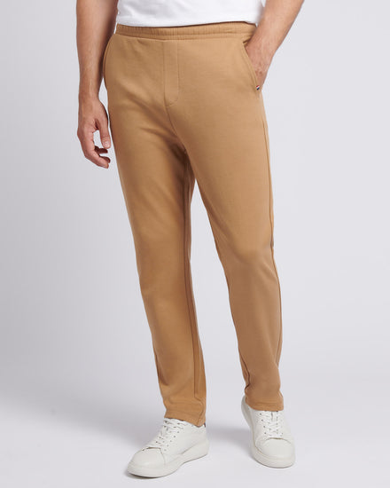 Mens Comfort Drawstring Smart Jogger in Tigers Eye