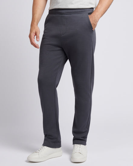 Mens Comfort Drawstring Smart Jogger in Ebony