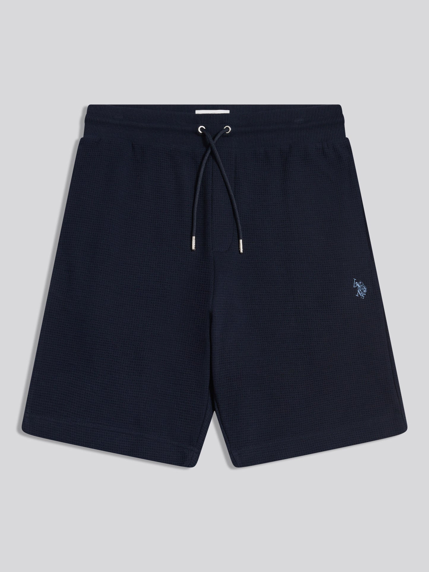 Mens Waffle Sweat Shorts Dark Sapphire Navy