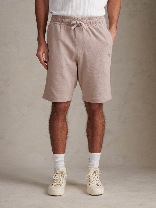 Flat Pile Terry Sweat Short Atmosphere