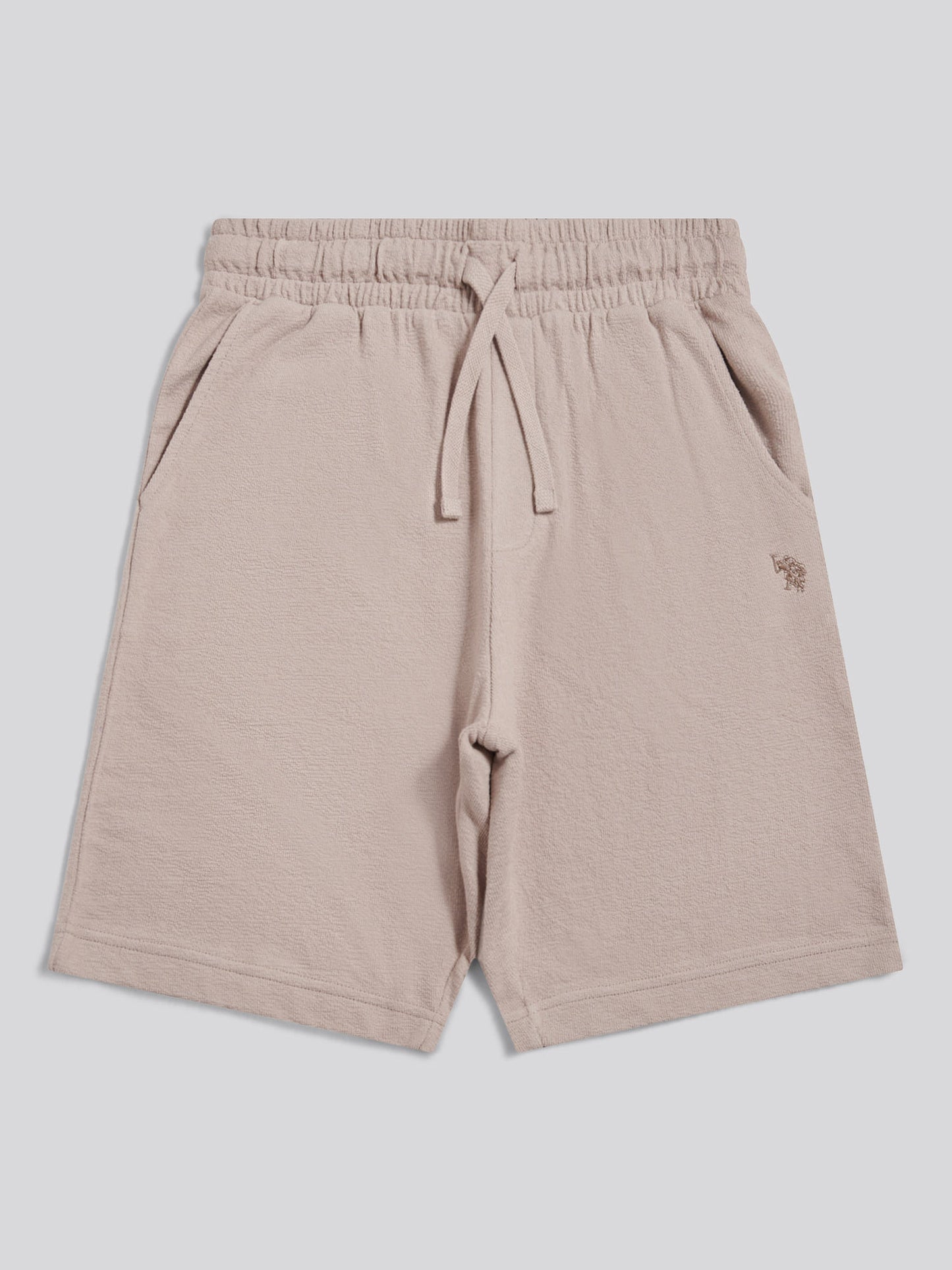 Flat Pile Terry Sweat Short Atmosphere