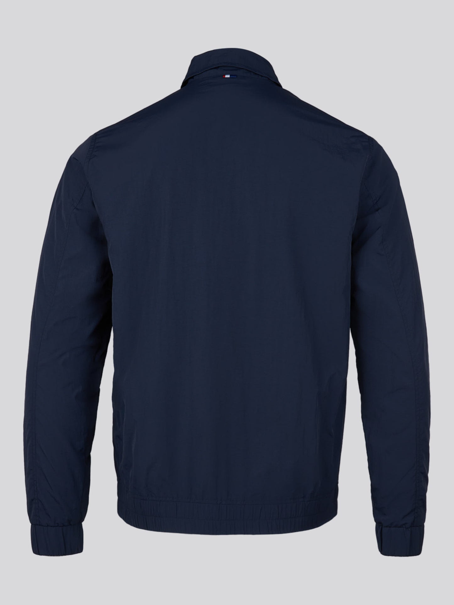 Mens Zip Through Bomber Jacket Dark Sapphire Navy