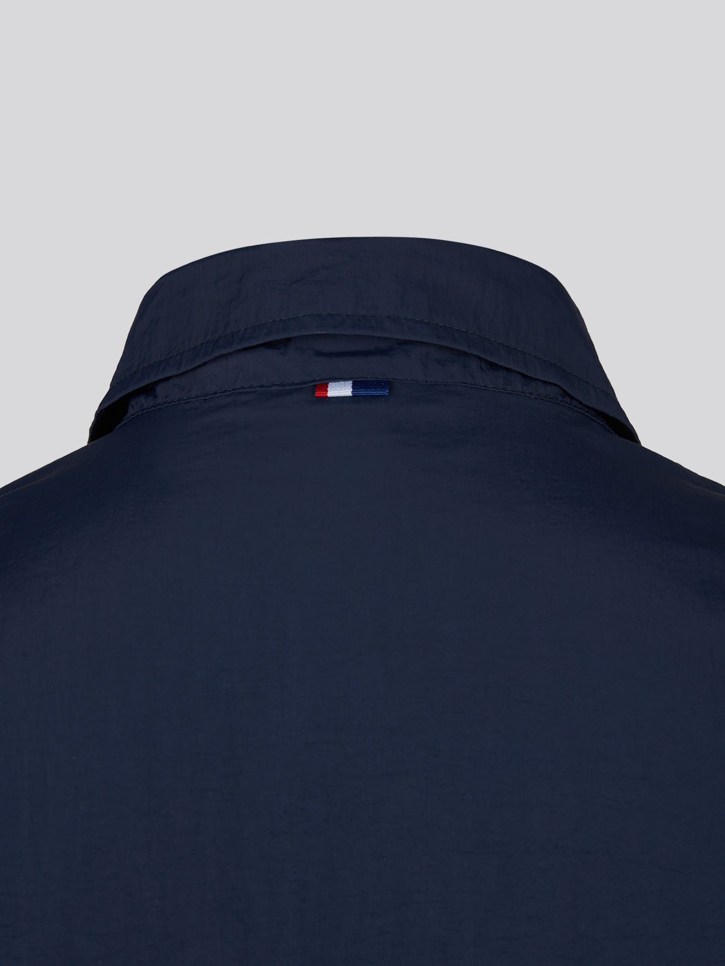 Mens Zip Through Bomber Jacket Dark Sapphire Navy