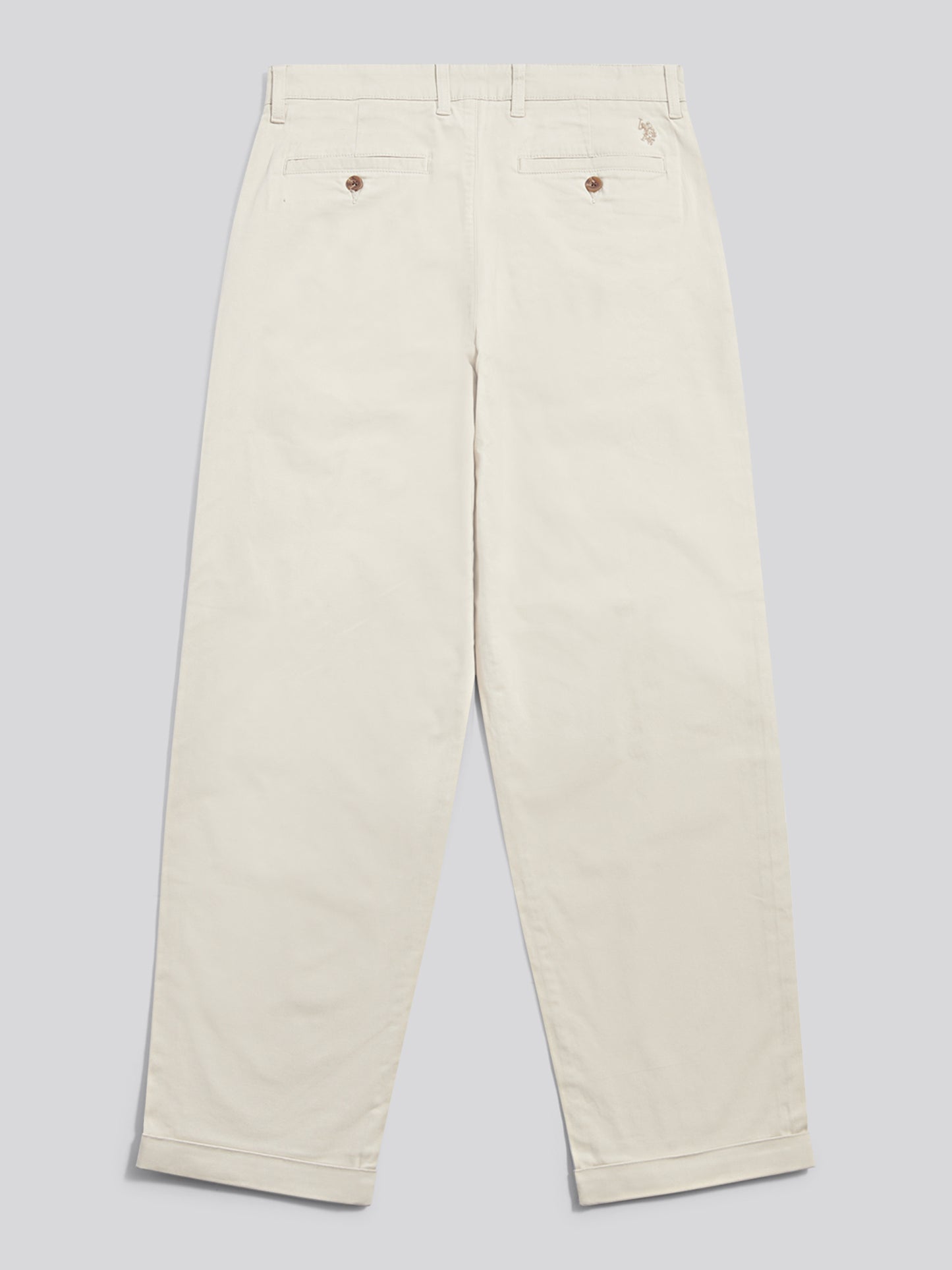 Mens Pleat Front Lightweight Chino Trousers Beige