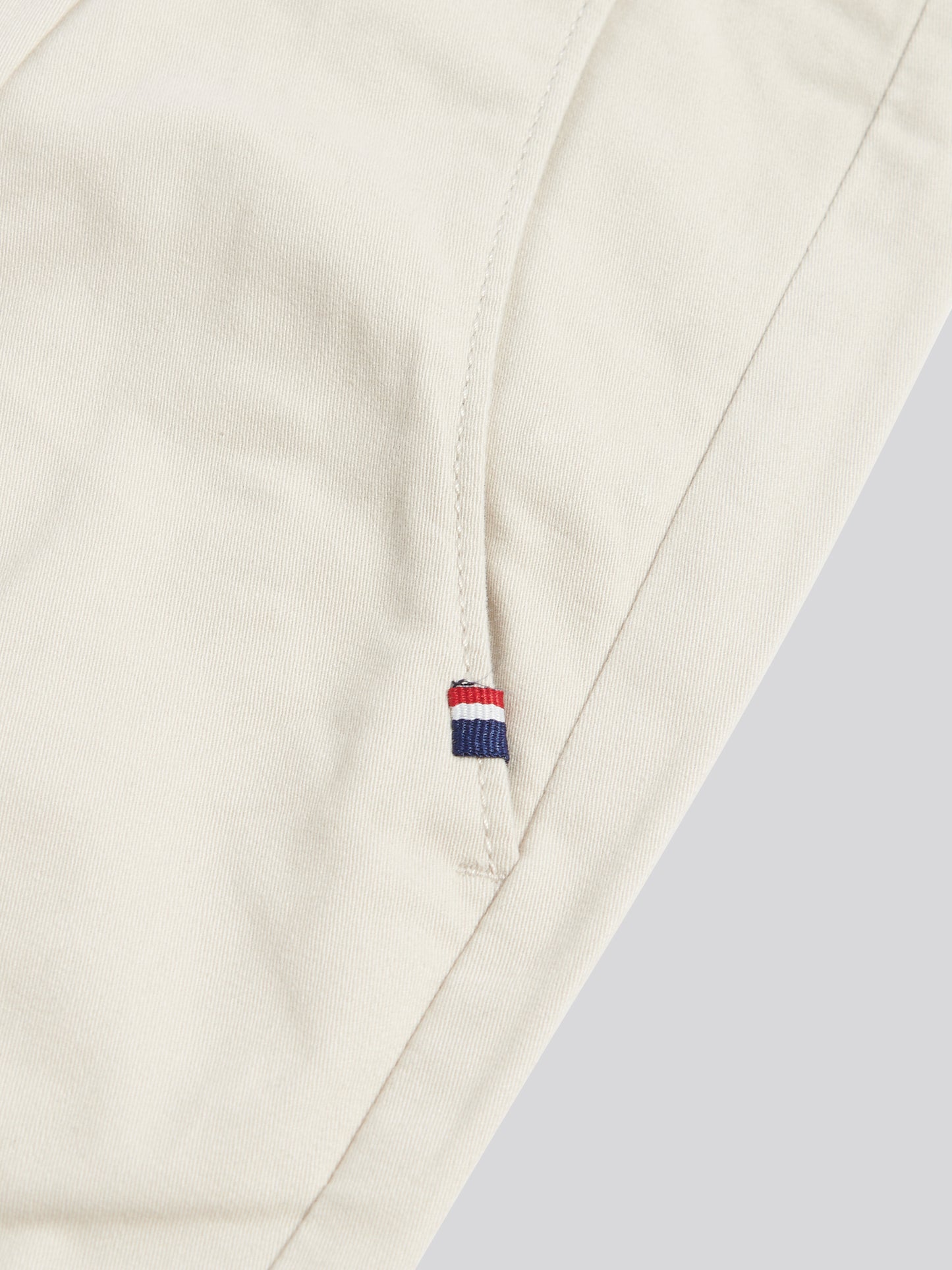 Mens Pleat Front Lightweight Chino Trousers Beige